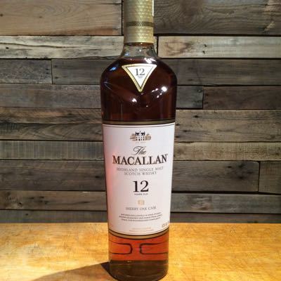 Macallan 12 Year Sherry Oak Scotch